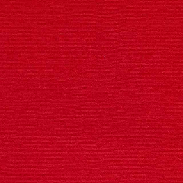 Red Poly Cotton Twill Fabric
